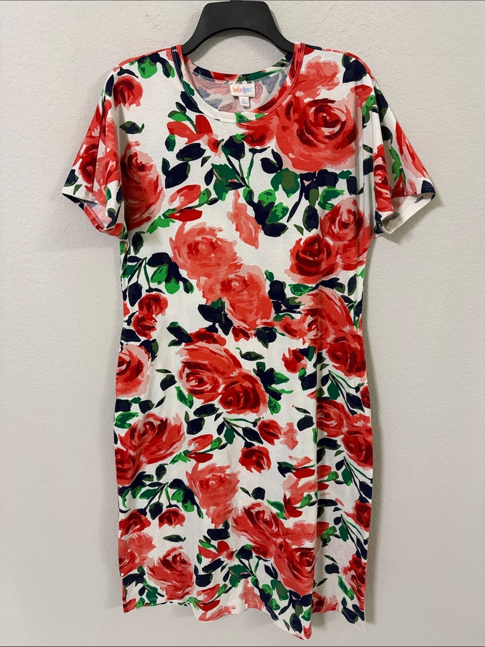 LuLaRoe Marley Floral Dress with Pockets